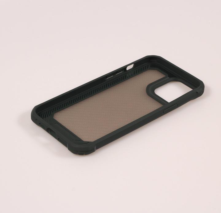 Image du produit PhoneLook Coque Cover Military Élite avec dos en carbone semi-transparent (Apple iPhone 14 Pro)