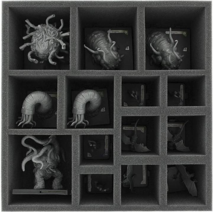 Produktbild Feldherr AF09SET - Schaumstoff-Set für Villen des Wahnsinns (2. Edition): Erweiterung - Grosse Monster (Kunststoff)