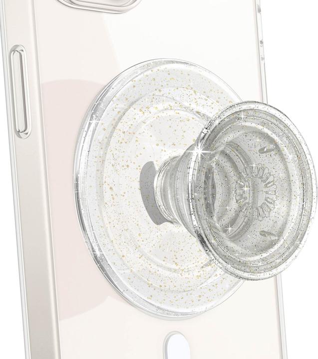 Image du produit PopSockets PopGrip pour MagSafe Clear Glitter