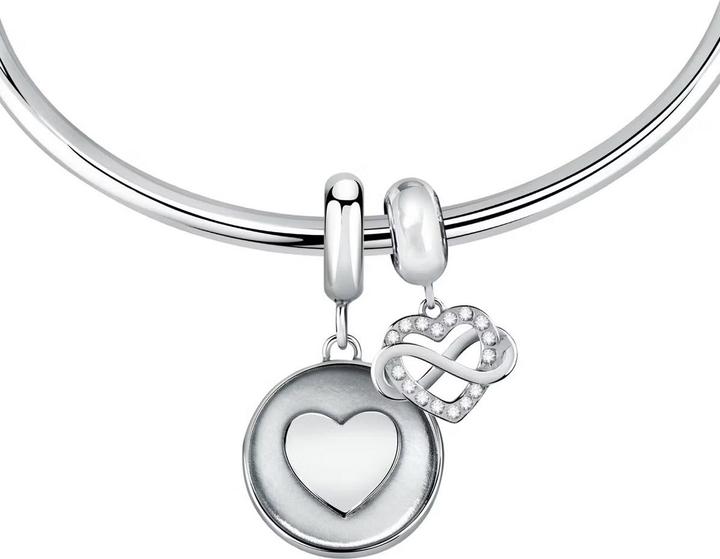 Actual product image Morellato DROPS BANGLE BASE LOVE?62. (Stainless steel)