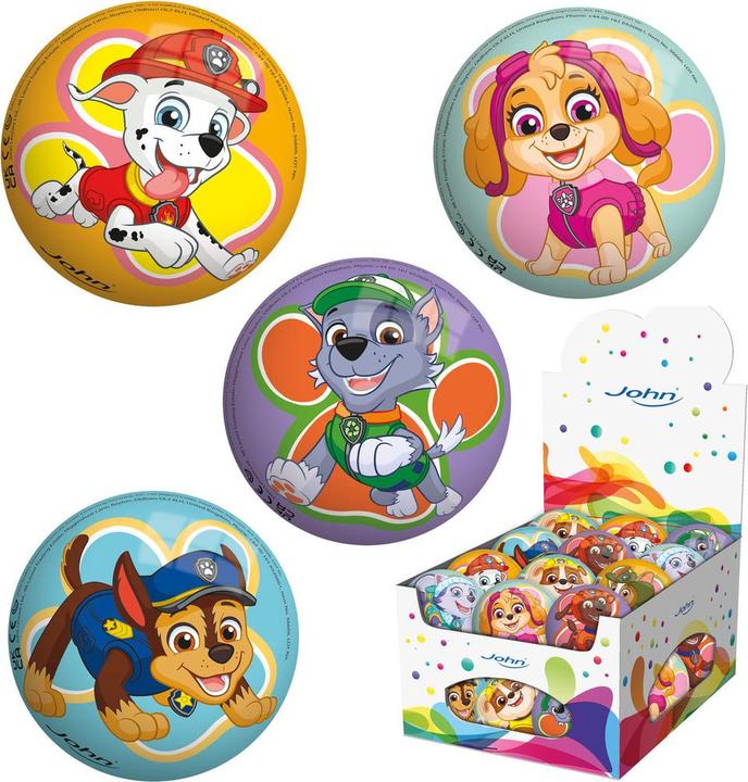Actual product image John Foam ball 6.3 cm Paw Patrol