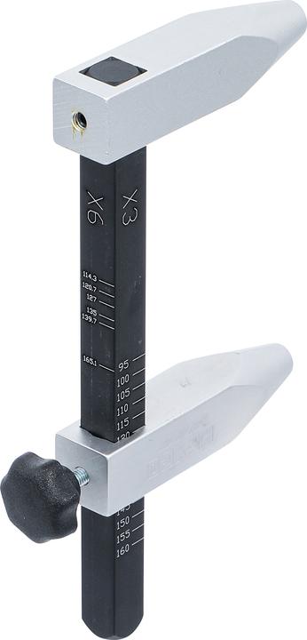 Image du produit BGS Jauge d'entraxe d'écrou de roue, modèle aluminium (6 cm)