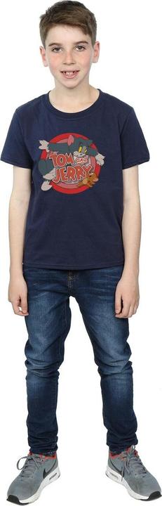 Actual product image Tom & Jerry Boys Classic Catch Cotton T-Shirt (152, 158)