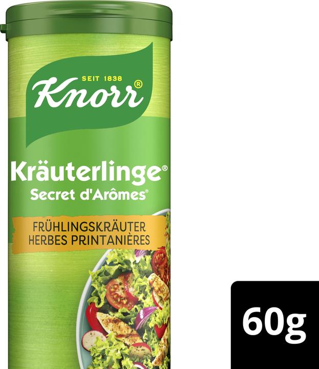 Immagine prodotto Knorr Erbe primaverili Herblings, agitatore di spezie per condire con erbe di verdure e carne (91 g)