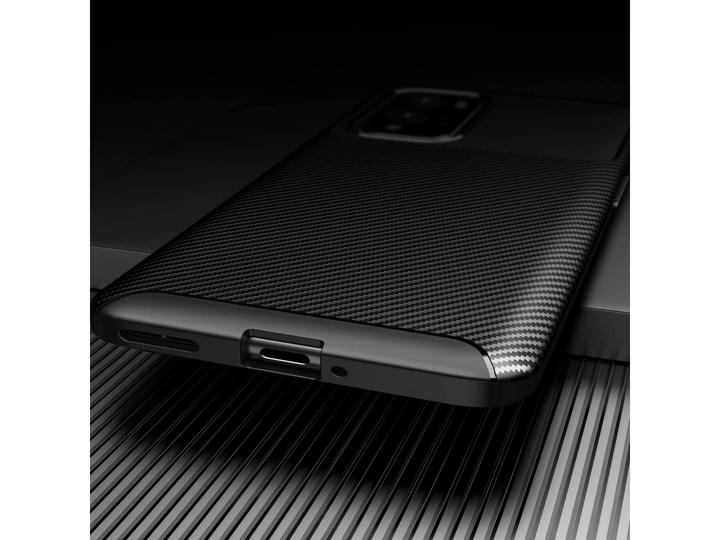 Actual product image Screenguard OnePlus 9 Pro Cover Carbon Design TPU Case (OnePlus 9 Pro)