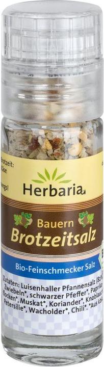 Produktbild Herbaria Bauern Brotzeitsalz Mini-Mühle bio (19 g)