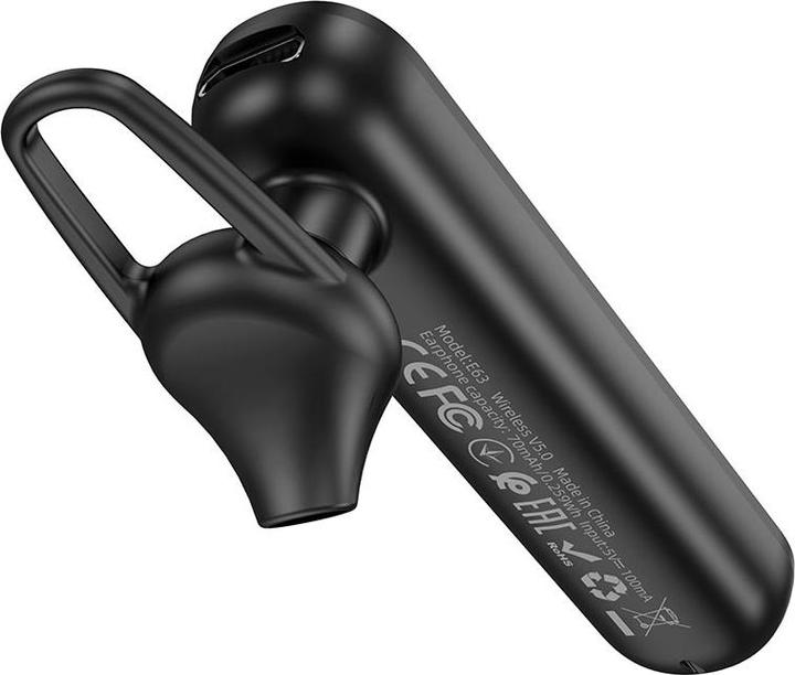 Immagine prodotto Hoco - Bluetooth Headset Diamond (E63) - Bluetooth 5.0, Rotary Ear Hook - Black