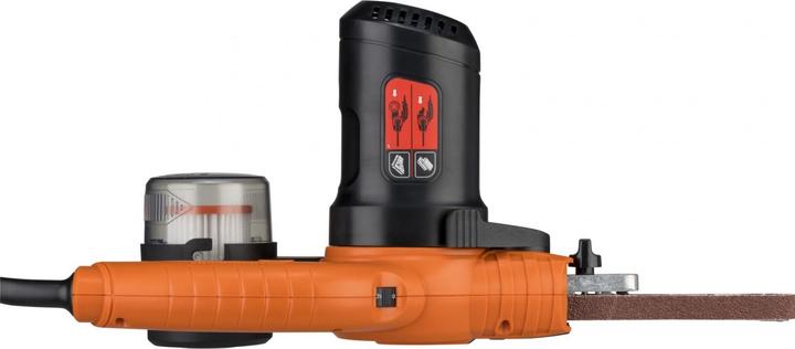 Produktbild Black & Decker Powerfeile KA900E mit CyclonicActionStaubabsaugung (Bandschleifer, 350 W)