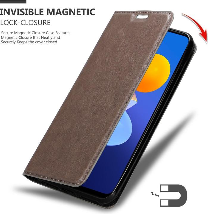 Immagine prodotto Cadorabo Libro Invis. Coperchio magnetico (Vivo Y72 5G, Vivo Y52s 5G)