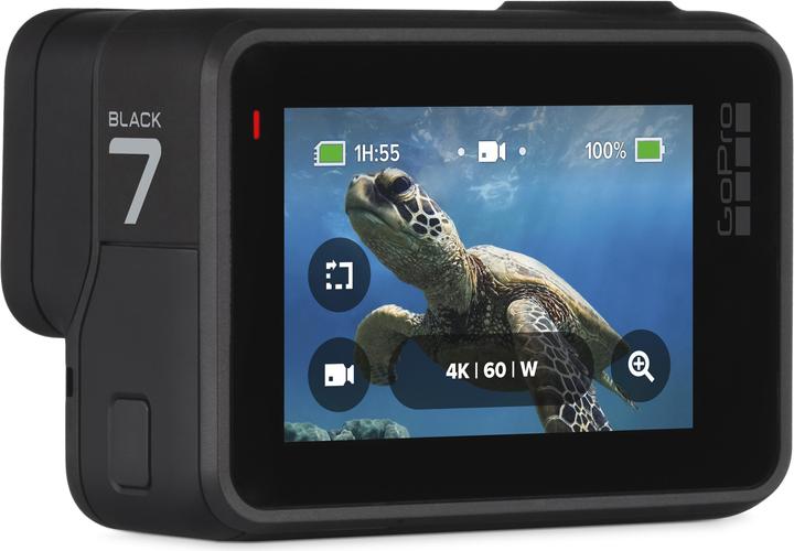 Produktbild GoPro Hero 7 Black inkl. 32GB MIcroSD (60p, 4K, WLAN)