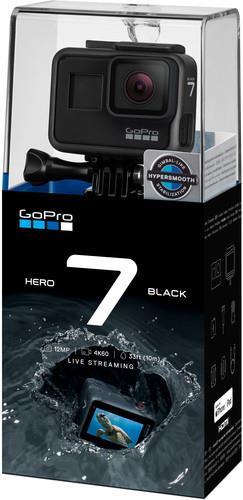 Produktbild GoPro Hero 7 Black inkl. 32GB MIcroSD (60p, 4K, WLAN)