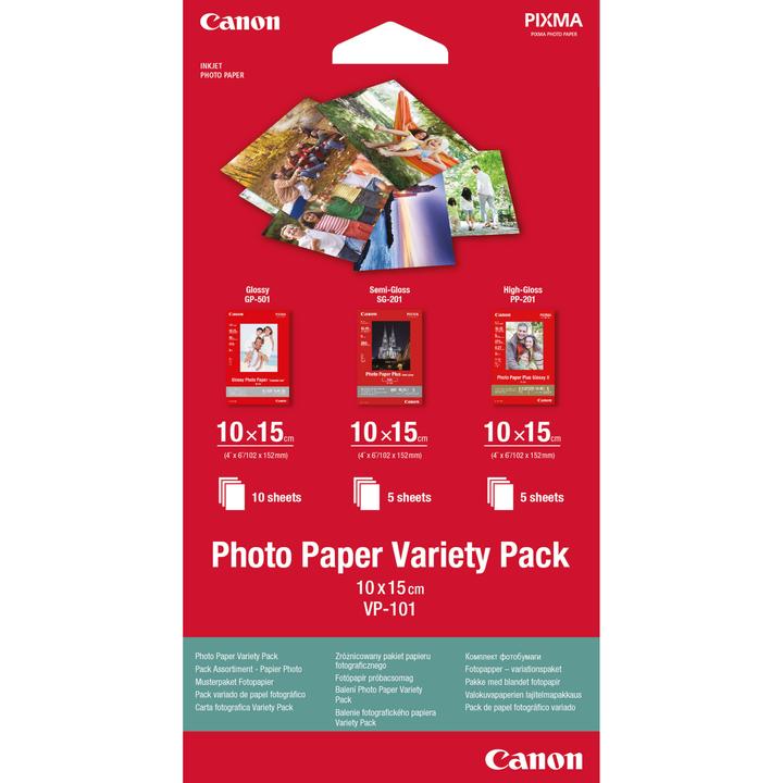 Actual product image Canon VP-101 (275 g/m², 10 x 15 cm, 20 x)