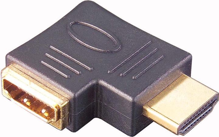 Actual product image E+P HDMI 9 U. Port 1: HDMI, Port 2: HDMI, Coating connection ports: Gold. Product (HDMI)