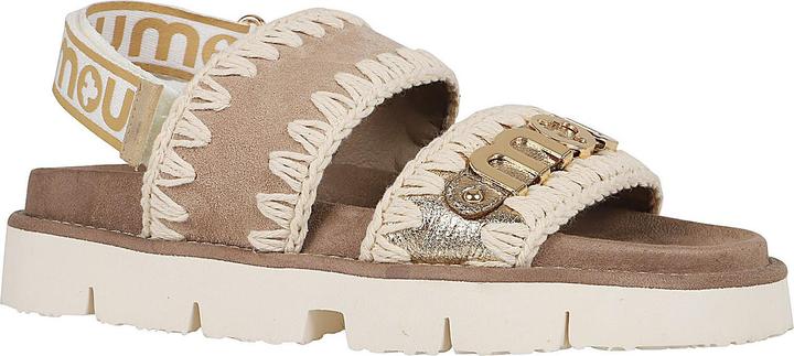 Produktbild Mou Sandal MU.SW461001C MLIGOL METALLIC LIZARD GOLD (38)