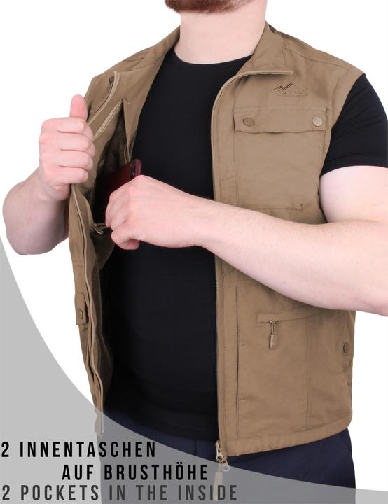 Image du produit Normani Gilet d'extérieur pour homme Kudu - 1485 (10)