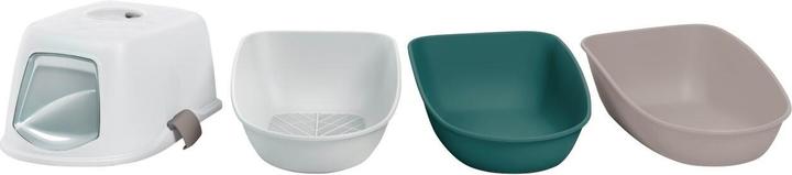 Image du produit Kerbl FURBA TOP, bac à litière avec grille de nettoyage (Bac à litière fermé)