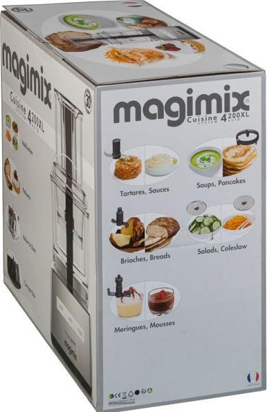 Produktbild Magimix 18471EA 4200 XL Küchenmaschine, Kunststoff, Chrom