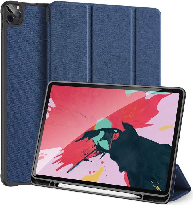 Produktbild Dux Ducis iPad Pro 12.9 2020 - Domo Tri-fold Smart Case dunkelblau (iPad Pro 12.9 2020 (4. Gen))