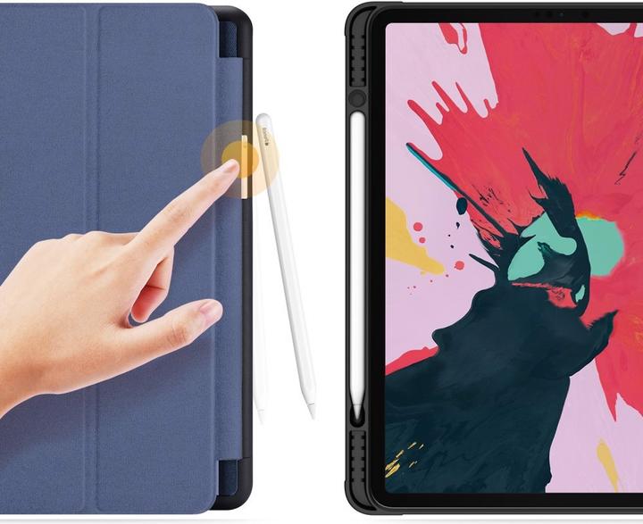 Produktbild Dux Ducis iPad Pro 12.9 2020 - Domo Tri-fold Smart Case dunkelblau (iPad Pro 12.9 2020 (4. Gen))