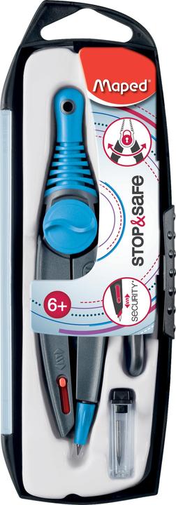 Produktbild Maped Zirkel Stop & Safe 3teilig in Box