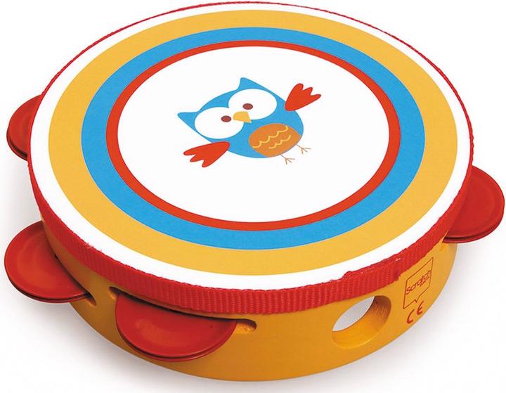 Scratch Eule Lou Tambourine (Deutsch, Englisch, Französisch, Italienisch)