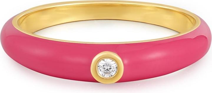Produktbild Glanzstücke München Damen Sterling Silber Zirkonia Gelbgold - 33856 (56, 925 Silber)