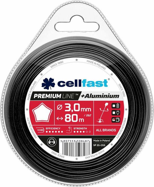 Produktbild Cellfast C. SCHNEIDELINIE 3*80m GW. PRÄMIE (Rasentrimmer, Gartenmaschinen Ersatzteile)