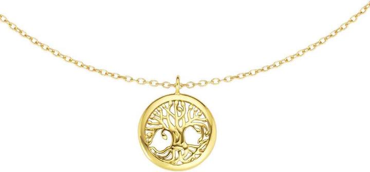 Actual product image Bijouteria Neck jewelry (Gold plating (gold-plated), Silver 925, 45 cm)