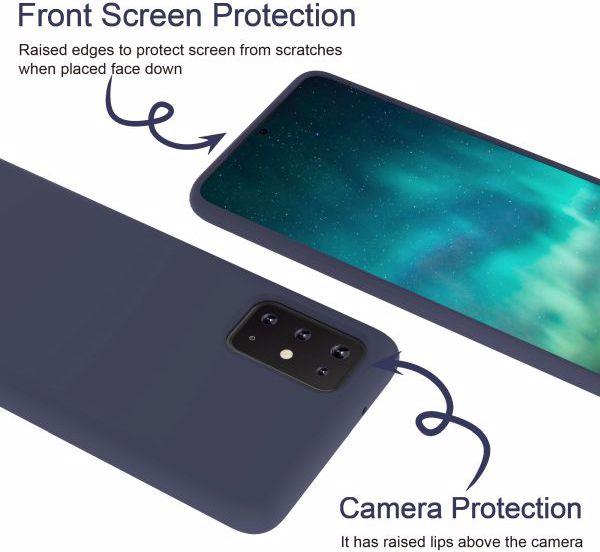 Actual product image MU Classic Liquid Silicone Case Series (Samsung Galaxy S20+)