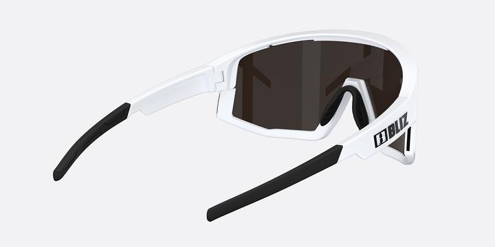 Actual product image Bliz Fusion Small (matt white, Brown w Blue multi, matt white pink, Brown w Blue multi)