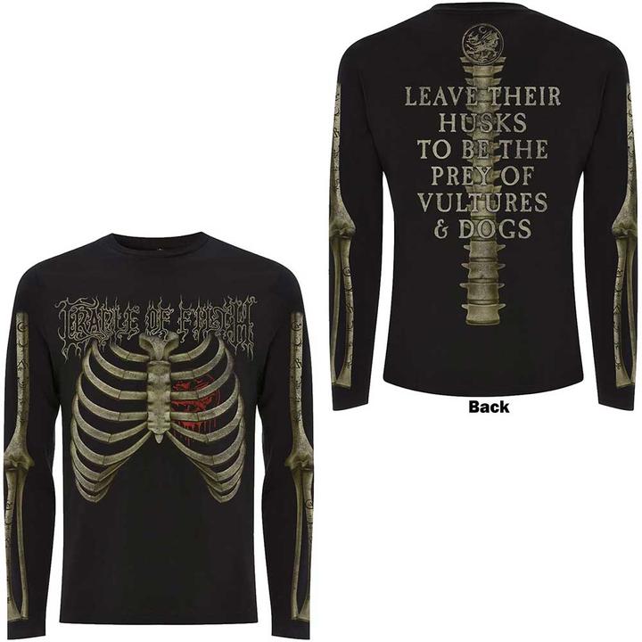 Cradle Of Filth Skeleton Back Print (Longsleeve)