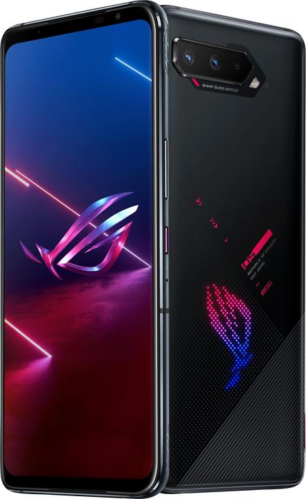 Actual product image ASUS ROG Phone 5s (16GB) (512 GB, Phantom Black, 6.78", Dual SIM, 64 Mpx, 5G)