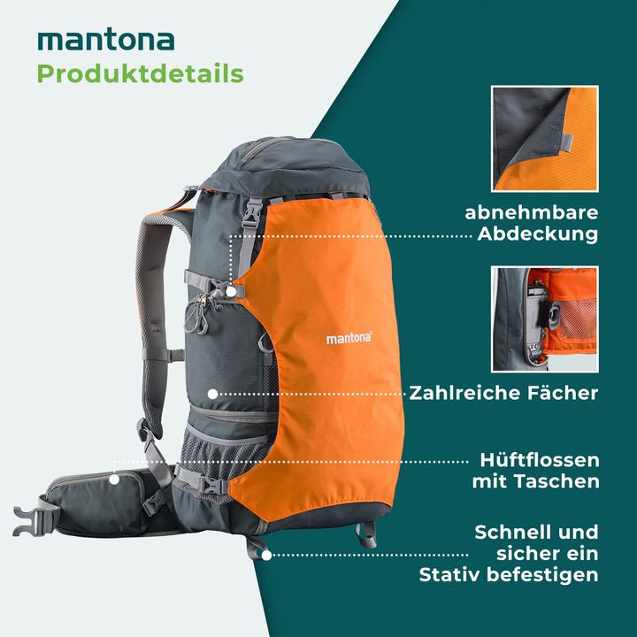 Immagine prodotto mantona elementsPro 40 arancione (Zaino per fotocamera)