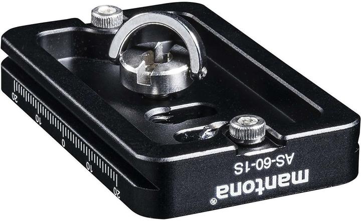 Produktbild mantona AS-60-1S Schnellwechselplatte (Stativ Schnellwechselplatte)
