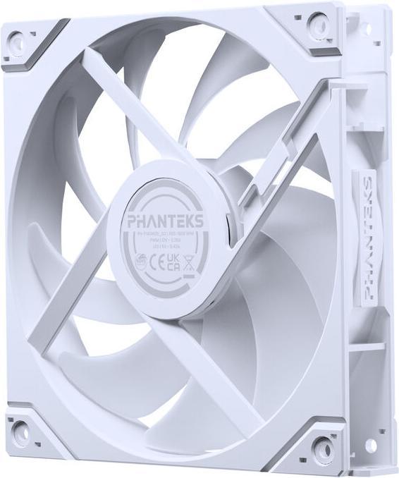 Produktbild Phanteks M25 Gen2 PWM D-RGB Lüfter - Reverse Blade, 140mm, weiss (140 mm)