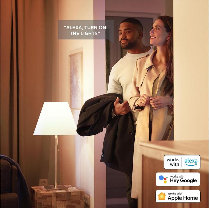 Actual product image Philips Hue White Ambiance (GU10, 4.20 W, 350 lm, 3 x, E)