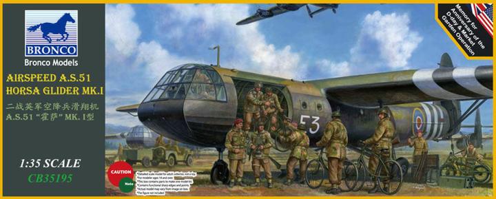 Actual product image Bronco Airspeed A.S.51 Horsa Glider Mk.I.