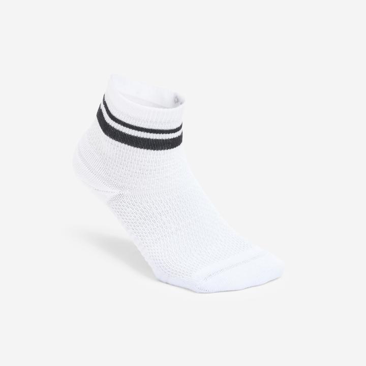 Produktbild Decathlon Socken Low 3er-Pack- schwarz/weiss (39, 42)
