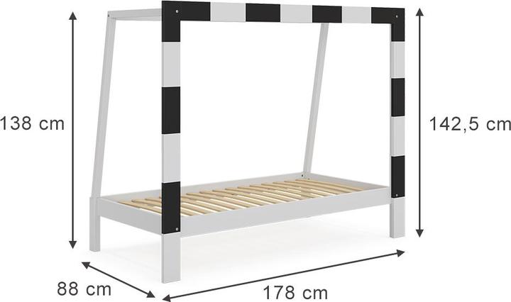 Produktbild VitaliSpa Fussballtor (80 x 160 cm)