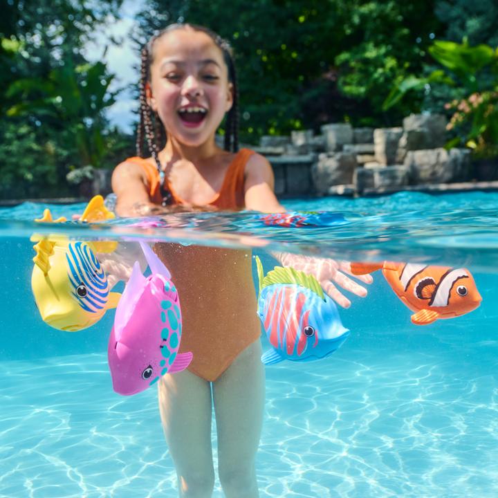 Actual product image Swimways Rainbow Reef Clown Fish
