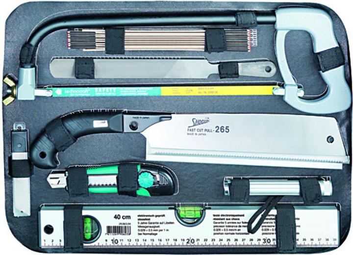 Produktbild technocraft ABS-Werkzeugkoffer PRO CHROME WOOD (BOSCH), 116-tlg (116 Teile)