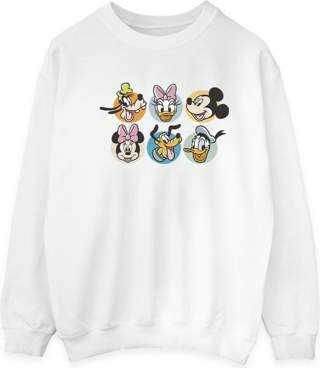 Produktbild Disney Mickey Mouse And Friends Faces Sweatshirt (XL)