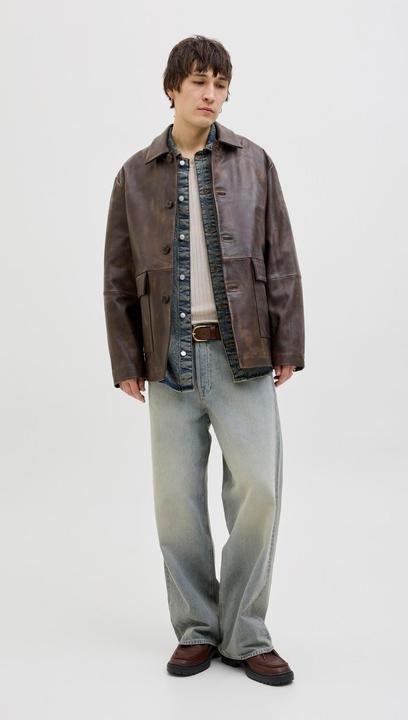 Immagine prodotto Jack & Jones Giacca di pelle Giacca di pelle (L)