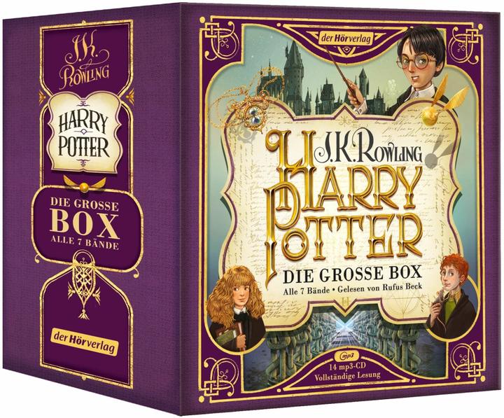 Productafbeelding Harry Potter. Die grosse Box zum Jubiläum. Alle 7 Bände (J.K. Rowling, Duits)