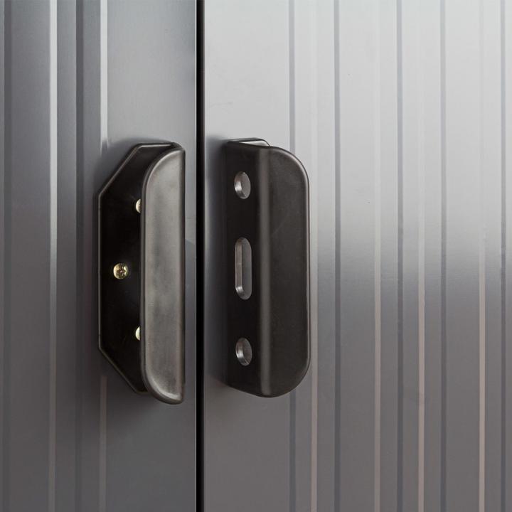 Actual product image Dema Garden Shed / Garden Shed Cardiff Anthracite 185x108x184,5cm