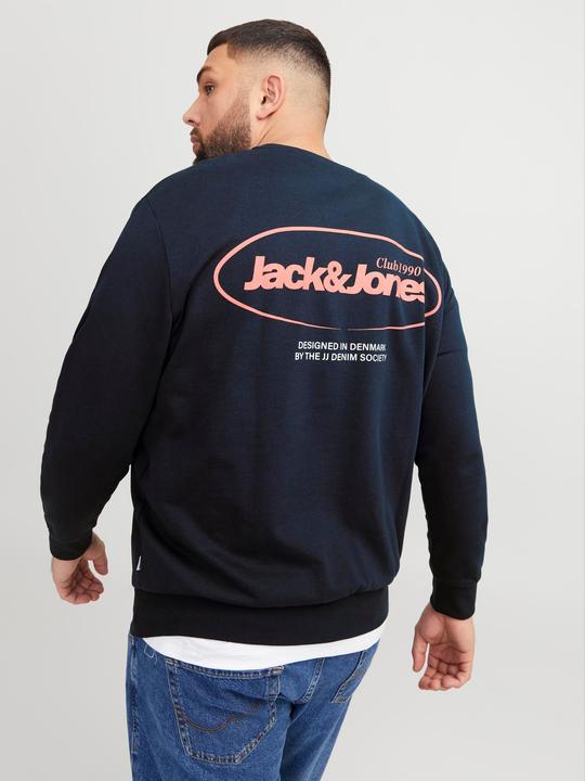 Produktbild Jack & Jones Plus Size Gedruckt Sweatshirt Sweatshirt (7XL)