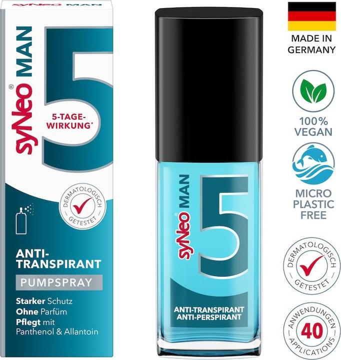 syNeo 5 MAN Antitranspirant Pumpspray (Spray, 30 ml)