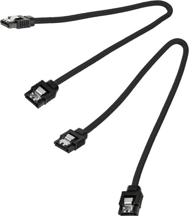 Immagine prodotto Corsair Premium Sleeved SATA 2-pack