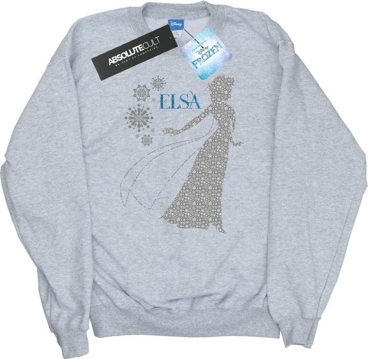 Disney Frozen Elsa Christmas Silhouette Sweatshirt (XXL)