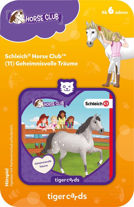 Produktbild Tigermedia Tigercard- Schleich Horse Club (11): Geheimnisvolle Träume (Deutsch)